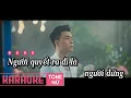 Download Lagu KARAOKE NGƯỜI TÍNH DUYÊN TRỜI - TEDDY x THANH HƯNG | TONE NỮ