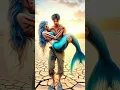 Download Lagu Drought Stranded Mermaid Rescued by a Cow and Farmer | Heartwarming AI Story #shorts #ai