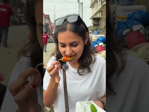 I tested the worlds hottest ghost pepper #ytshorts #minivlog