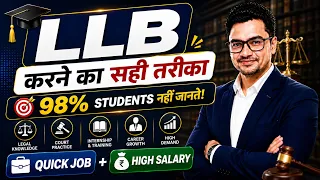 LLB Course Details in Hindi | Latest 2026 | Law Career Guidance | By Sunil Adhikari