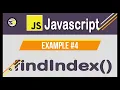 4 Examples on how to use the Javascript Array Method findIndex array findIndex