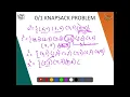 3 4 3 Knapsack Problem part 3 Dynamic Programming