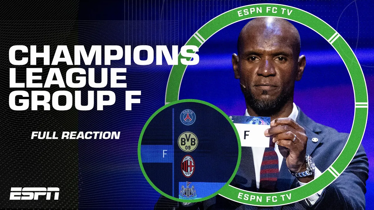 CHAMPIONS LEAGUE DRAW: Group F reaction ???? 'THE TOUGHEST GROUP!' | ESPN FC