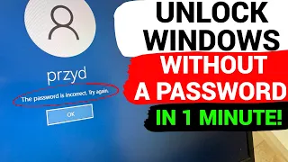 Unlock Windows 10/11 Without a Password or USB Drive in Just 1 Minute!