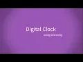 Creating Digital Clock using Java Swing Timer Class Thread