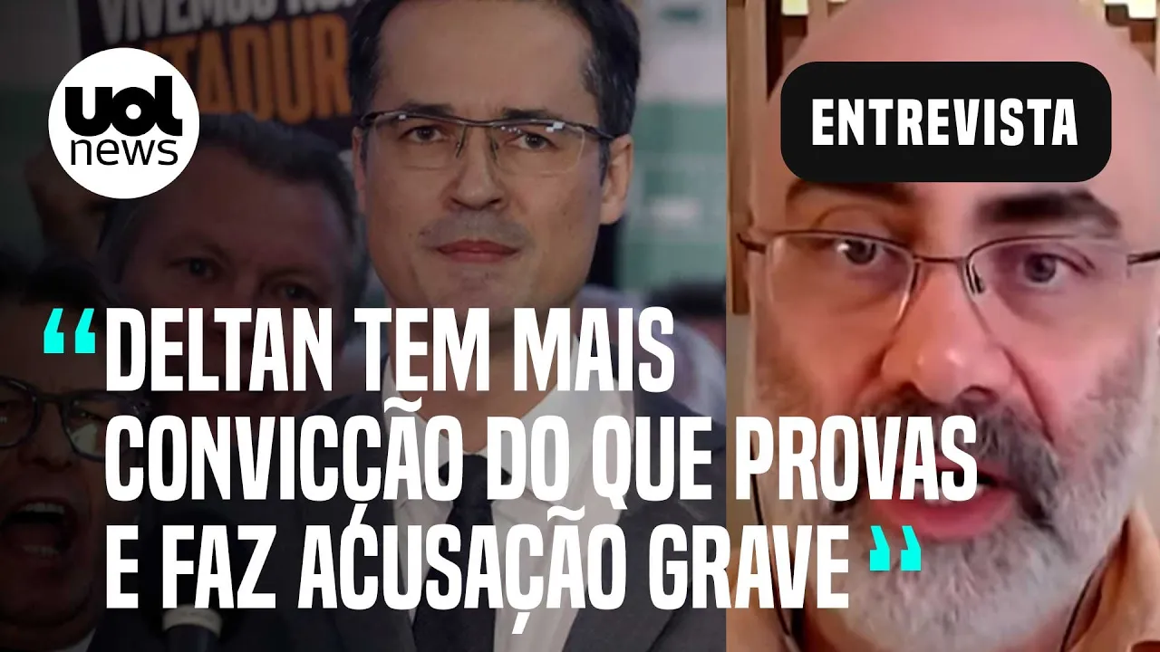 Deltan Dallagnol faz acusação grave e tenta politizar decisões judiciais, diz Cláudio Couto