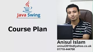 Java Swing Bangla Tutorial 1 Java Swing course plan