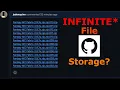 Infinite Cloud Storage using GitHub
