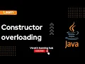 Mastering Constructor Overloading in Java Vivek s Learning Hub