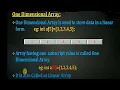 CS3251 Programming in C - One dimensional array