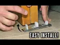 How to Install a Sliding Bypass Closet Door Floor Guide