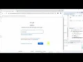 slenium webdriver google login