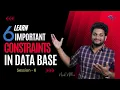 Constraints - 6 Sql Tutorial By naresh