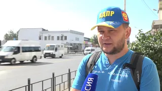 Региональное отделение партии ЛДПР сегодня провело акцию протеста против выбросов вредных веществ в Омске