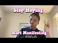 STOP HOPING IT MANIFESTS, START COMMANDING IT | LAW OF ASSUMPTION | MANIFEST IT, FINESSE IT