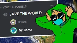 My Discord Server tried to save the world ft MrBeast