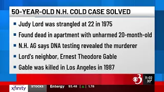 Concord N H cold case murder solved after 50 years