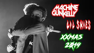 machine gun kelly and lil skies perform burning memories live at xxmas 2019 4k 