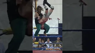 Wild Samoan Trainee MANA Drops Mike Tobin With The POLYNESIAN PLUNGE
