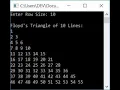 Writer A program in CPP to print Floyd s Triangle