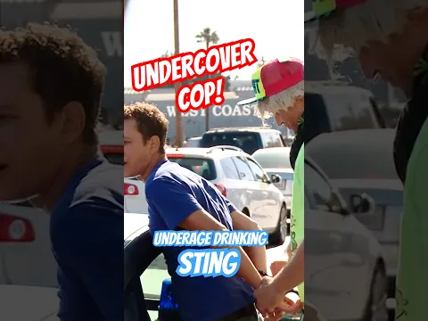 Undercover Cop! Underage Drinking Sting Operation