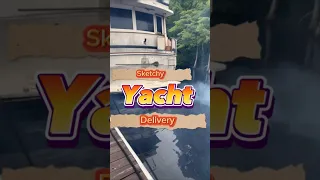 Sketchy Yacht Delivery #sailingbyefelicia