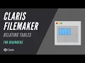 Claris FileMaker Relating Tables