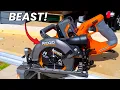 RIDGID 18v Rear Handle Circular Saw is a BEAST