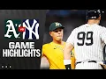 Download Lagu A's vs. Yankees Game Highlights (6/27/25) | MLB Highlights