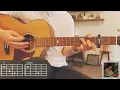 Download Lagu [꿈의기타] Colde (콜드) - Star Guitar Cover 기타 커버 TAB Chords 타브 코드 기타 악보
