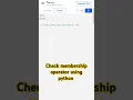 How to check membership operator using python CodingWit hiruBhai