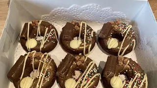 BRONUTS - A brownie donut Christmas edition