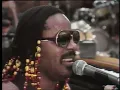 Stevie Wonder Rehearsal and Interview in Studio (1981 News Report)