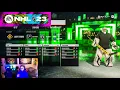 NHL 23 THE BEST GOALIE WORLD OF CHEL BUILD