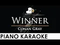 Download Lagu Conan Gray - Winner - Piano Karaoke Instrumental Cover with Lyrics