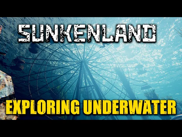 Exploring Underwater in Sunkenland (WIP) | Waterworld-themed Survival