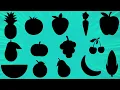 Guess the fruit vegetable shadows quiz shadow game learning for kids Family Fun Time