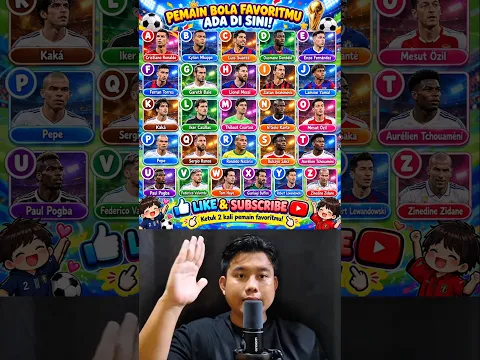Pilih Pemain Bola Favoritmu!