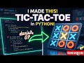 Tic-Tac-Toe game using python code by - danish
