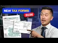 NEW Tax Forms Changes for 2026 You Need to Know for This Tax Season