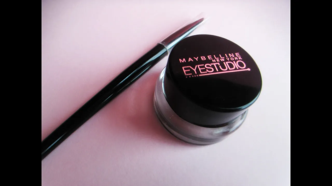 Maybelline | demo, review Eye studio gel liner