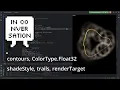 OPENRNDR shaders contours ColorType Float32 shadeStyle trails renderTarget
