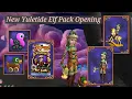 Wizard101 New Yuletide Elf Pack opening - Rocking Horse Mount 50 speed