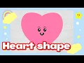 Heart Shaped Objects Heart shape Things - Educational for Kids