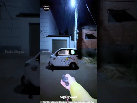 She Turned Her Beautiful Car into a Cozy Rain 😱🌧️ | #factsintamil #factsulagam #short