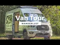 Ford Transit Camper Van Conversion Tall Fridge Convertible Dinette Hide-Away Shower