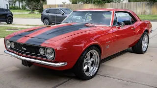1967 Chevrolet Camaro Restomod LS1 Walk-around