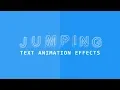 CSS Jumping Text Animation Effects Html CSS