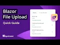 Blazor File Upload The Ultimate Feature Walkthrough