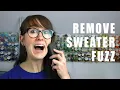 How to Remove with a Sweater Stone